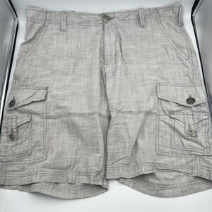 Guess‎ Mens Gray Shorts Size 38 With 10 Inch Inseam